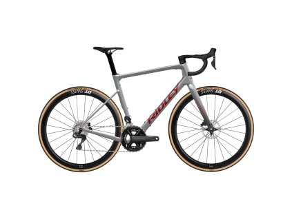 Ridley Grifn RS Shimano Ultegra Di2 - Battleship Grey / Candy Red Metallic