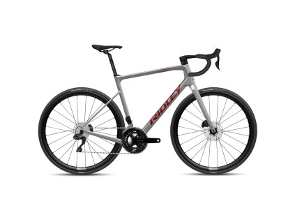 Ridley Grifn Shimano 105 Di2 - Battleship Grey / Candy Red Metallic