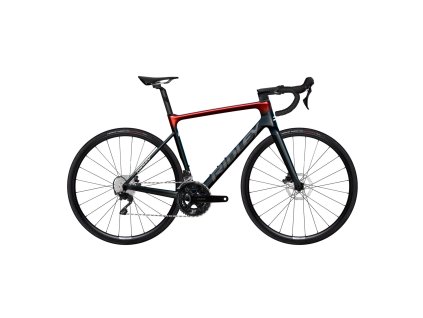 RIDLEY kolo FALCN 105 UD Carbon/Candy Red Metallic/Silver (Velikost S)