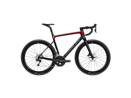 RIDLEY kolo FALCN Ultegra Di2 UD Carbon/Candy Red Metallic/Silver (Velikost M)
