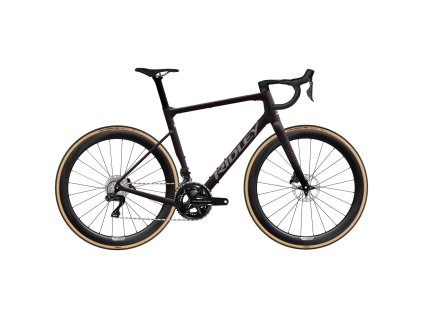 Ridley Grifn RS Shimano DuraAce Di2 - Dark Plum Metallic / Autumn Grey Metallic