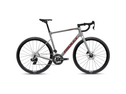 Ridley Grifn Sram Rival AXS - Battleship Grey / Candy Red Metallic