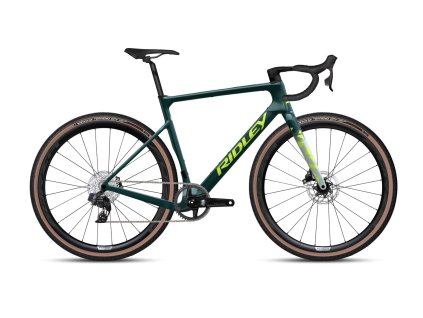 Ridley Astr Shimano GRX600 - Storm Green Metallic / Lime Green
