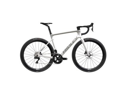 Ridley Falcn Shimano DuraAce Di2 - Pearl White / Silver / Black