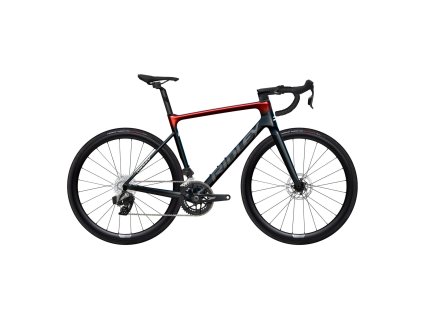 Ridley Falcn Sram Rival AXS - UD Carbon / Candy Red Metallic / Silver