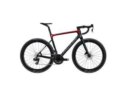 Ridley Falcn Sram Force AXS - UD Carbon / Candy Red Metallic / Silver