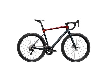 Ridley Falcn Shimano DuraAce Di2 - UD Carbon / Candy Red Metallic / Silver