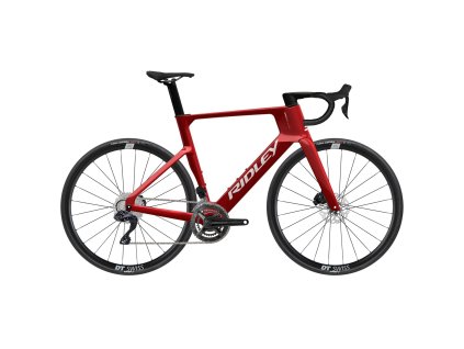 Ridley E-Noah Shimano 105 Di2 - Candy Red Metallic / Black / White