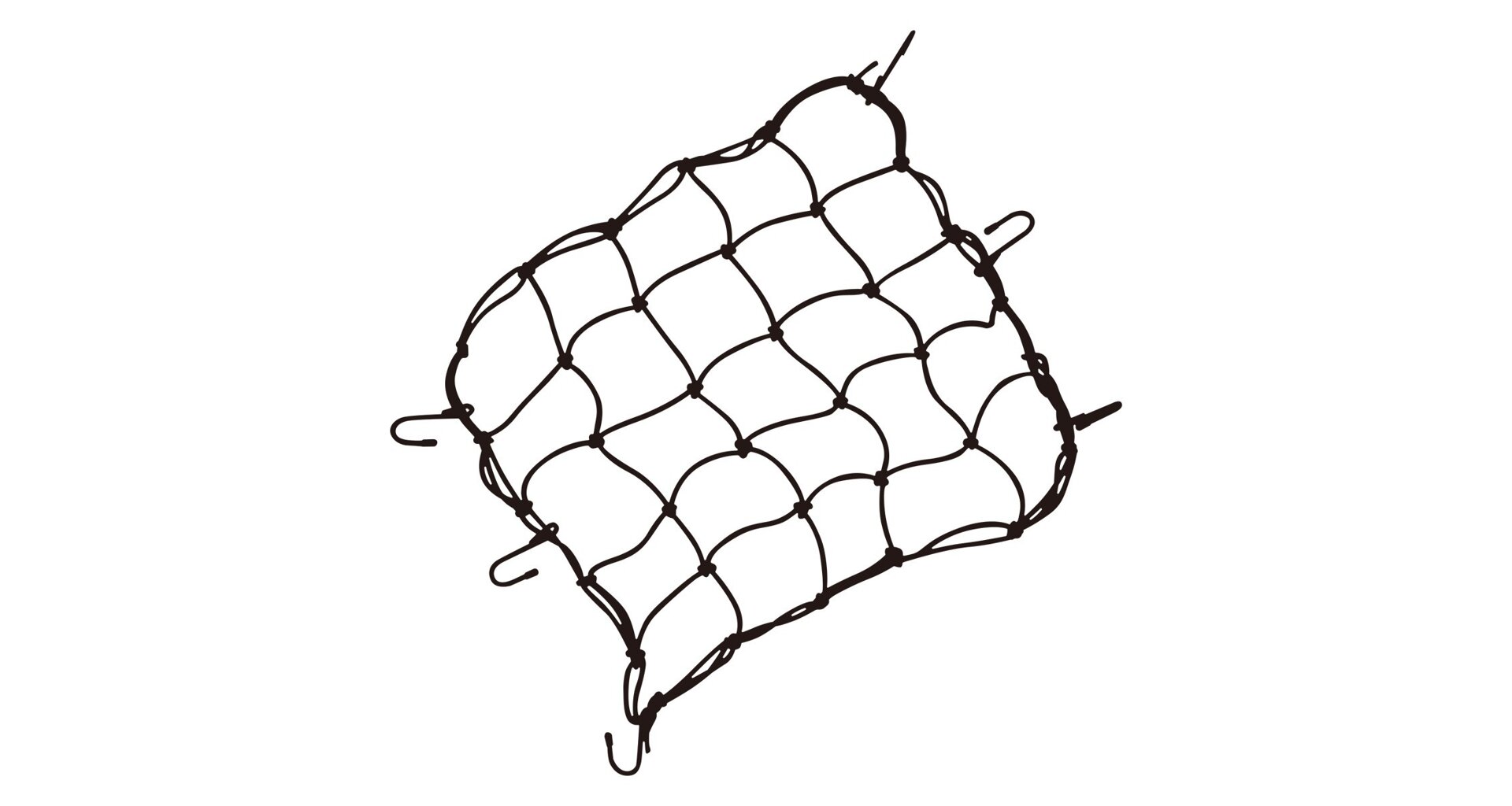 TOPEAK síť na košík CARGO NET Velikost: UNI