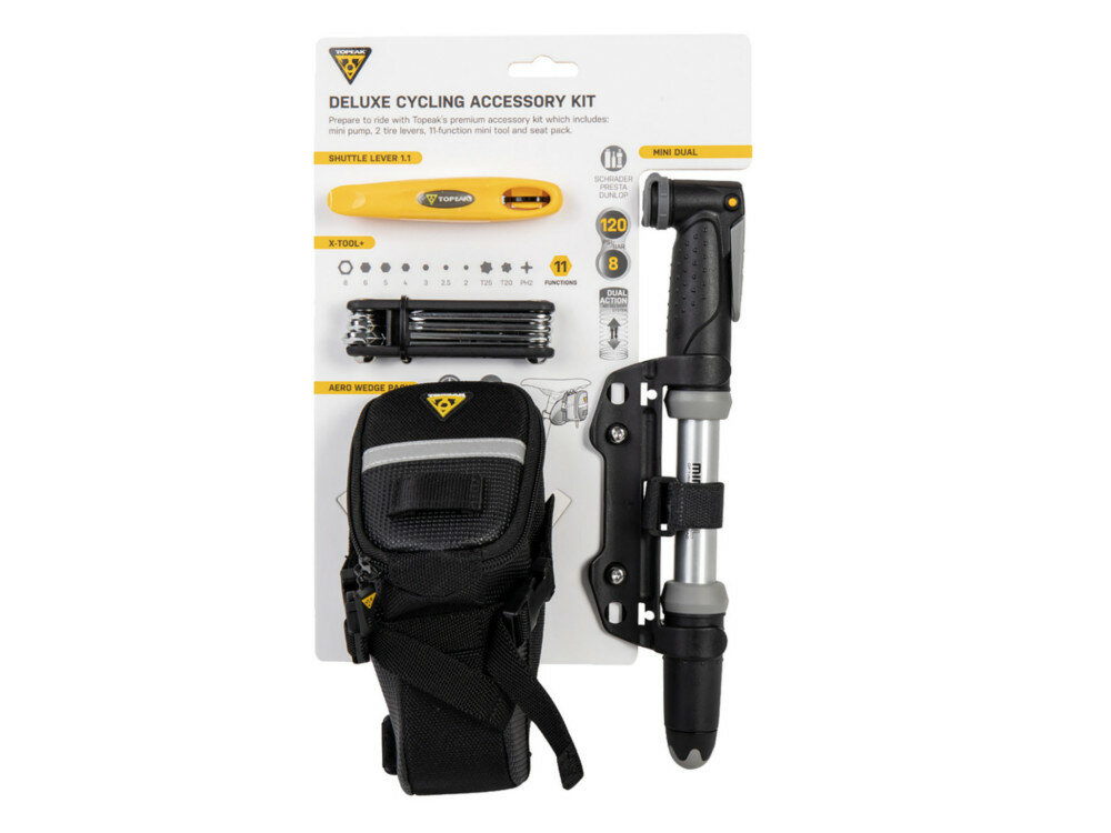 TOPEAK cyklo sada DELUXE CYCLING ACCESSORY KIT Velikost: UNI