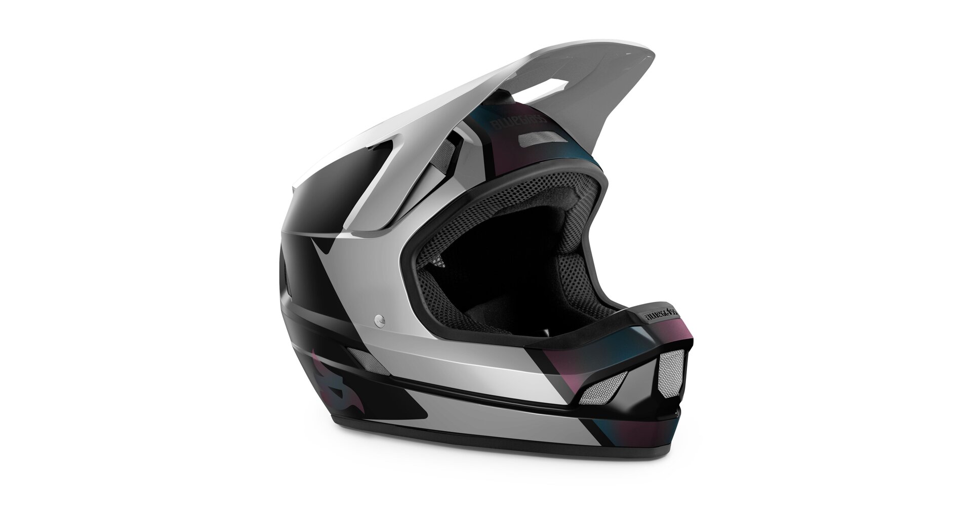 Přilba Bluegrass Legit - Bílá iridescent Velikost: 56/58 cm (M)