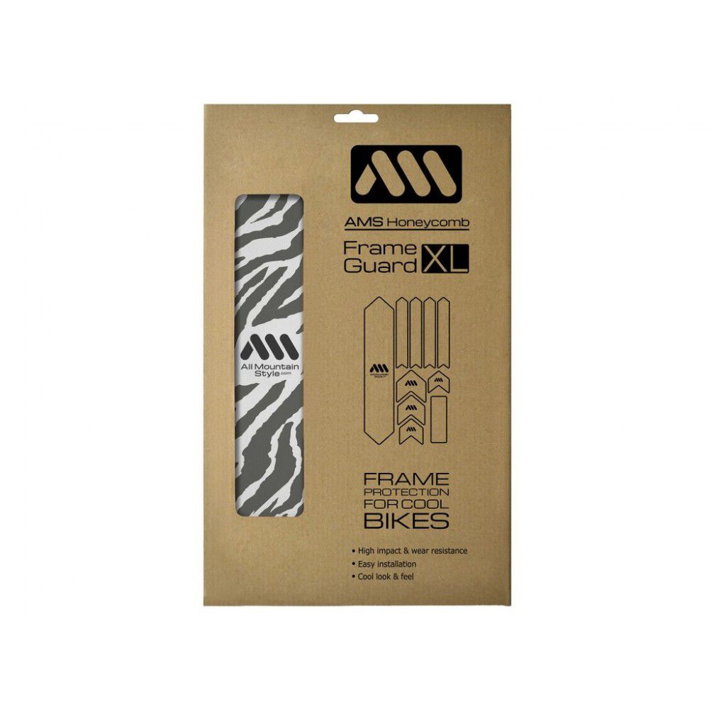 AMS ochranné polepy - EXTRA - Clear/Zebra