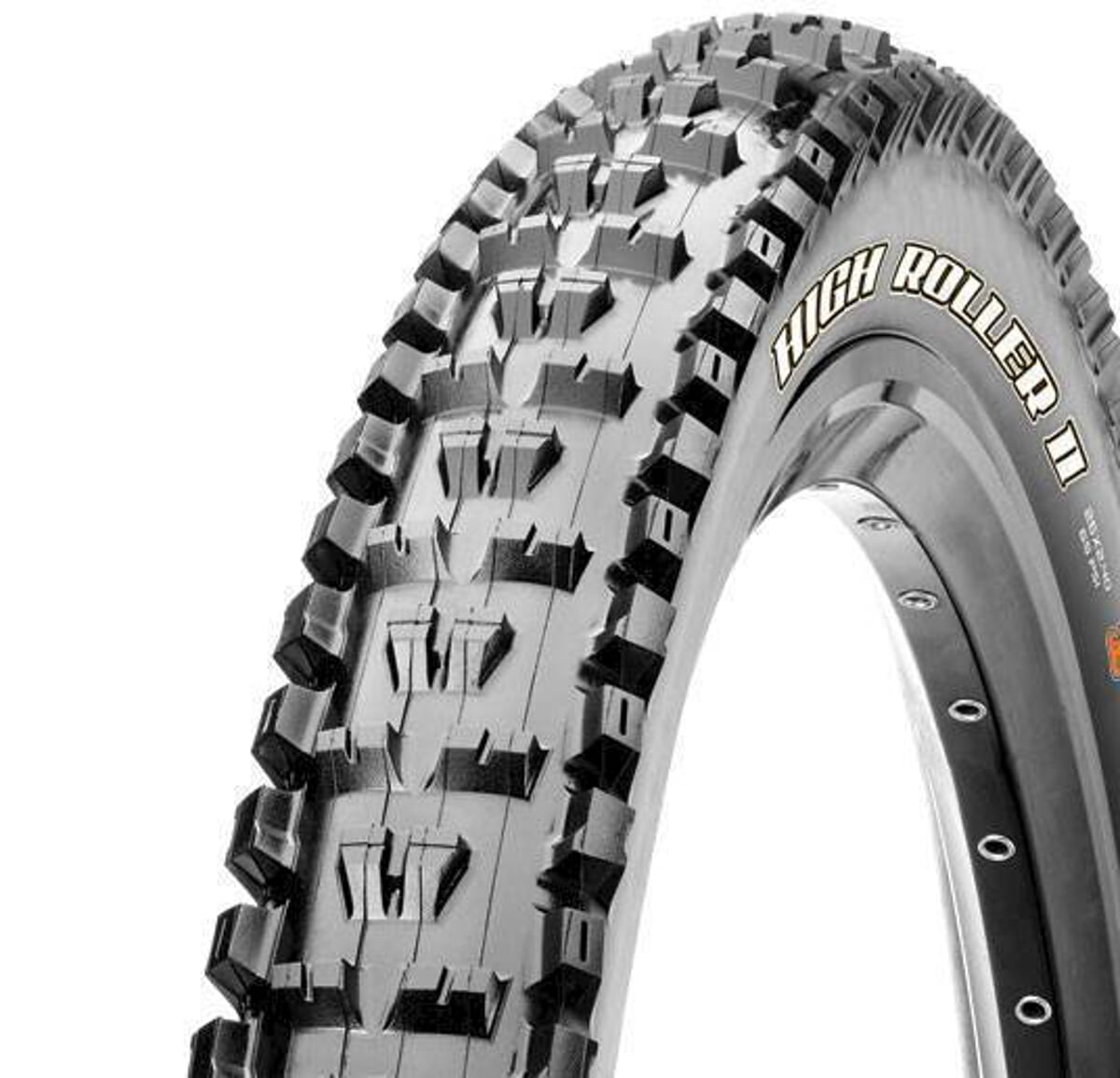 Plášť Maxxis High Roller II 27,5" - drát Směs: Super Tacky, Šířka: 2,4", Ochrana: DH casing