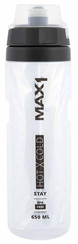 Lahev MAX1 ThermoCool 0,65l - transparentní