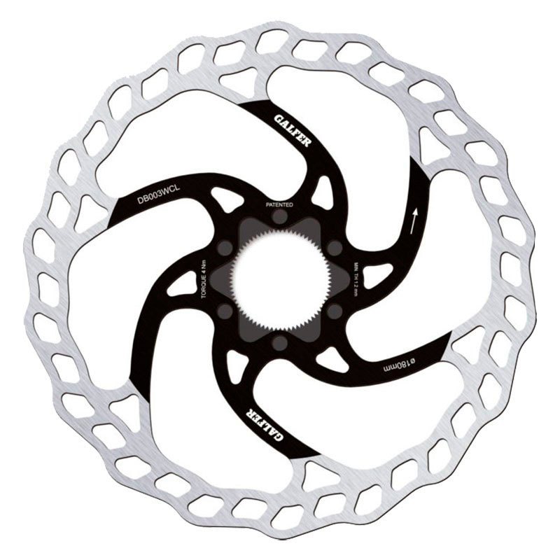 Brzdový kotouč Galfer Fixed Wave 1,8mm Průměr: 160 mm, Typ uchycení: Center lock