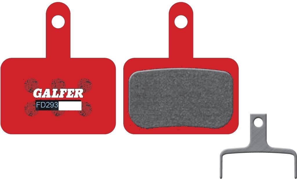 Brzdové destičky GALFER FD293 - Shimano/Tektro/TRP Směs: Advanced