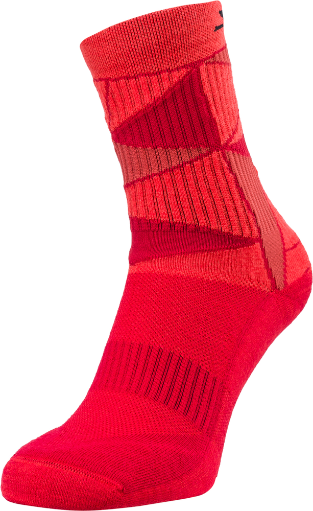 Zateplené ponožky Silvini - Vallonga - červené velikosti Silvini ponožky: 36-38