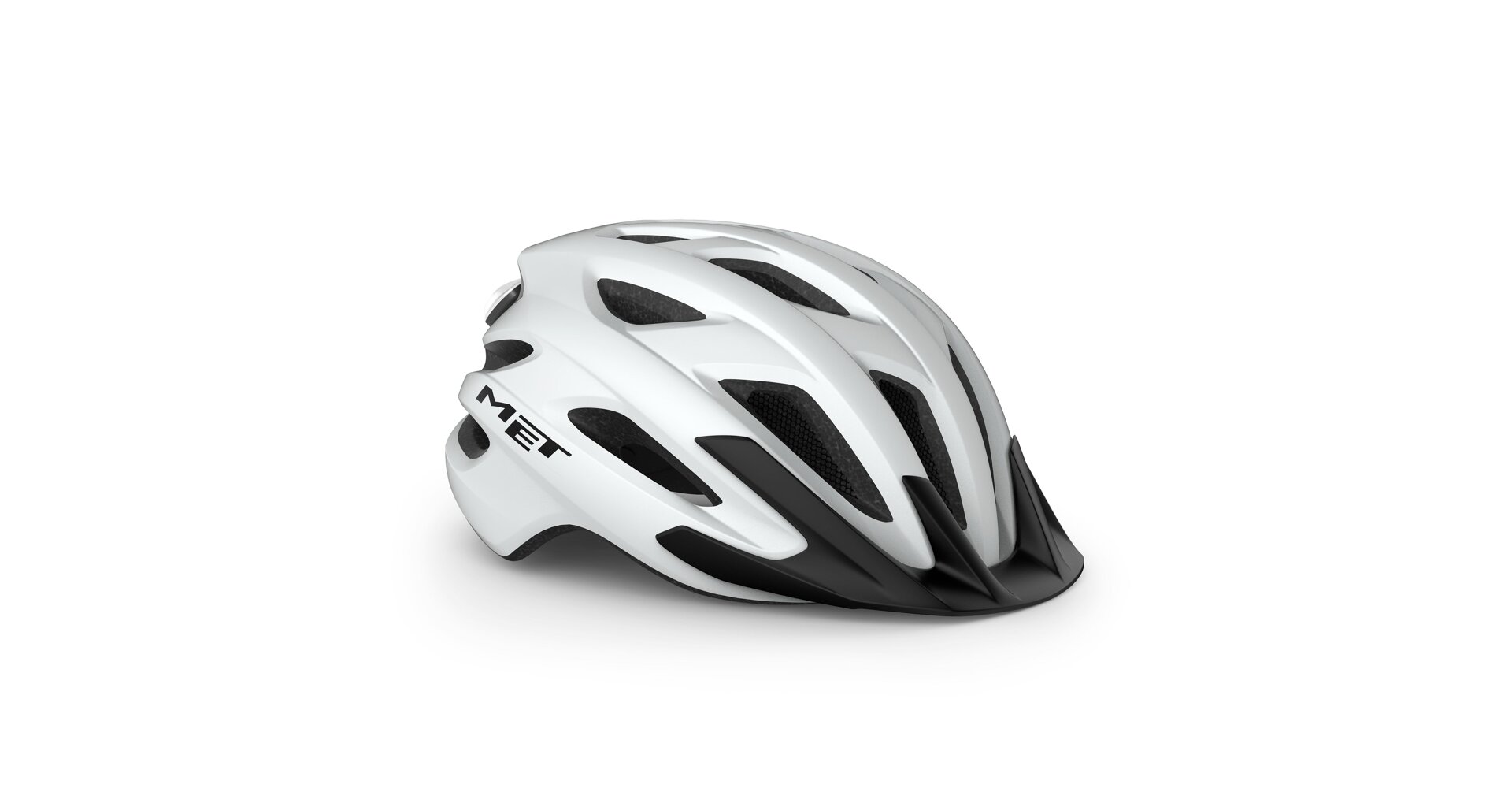 Přilba MET Crossover - Bílá Velikost: 52/59 cm (UNI)