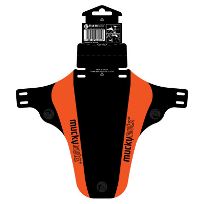 Přední blatník do vidlice Mucky Nutz Face Fender - oranžový