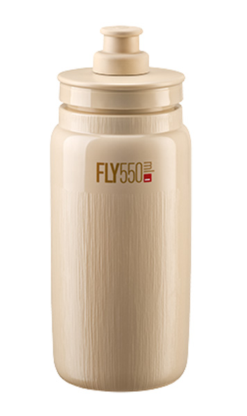 Láhev na kolo ELITE Fly Tex 0,55l Barva: béžová