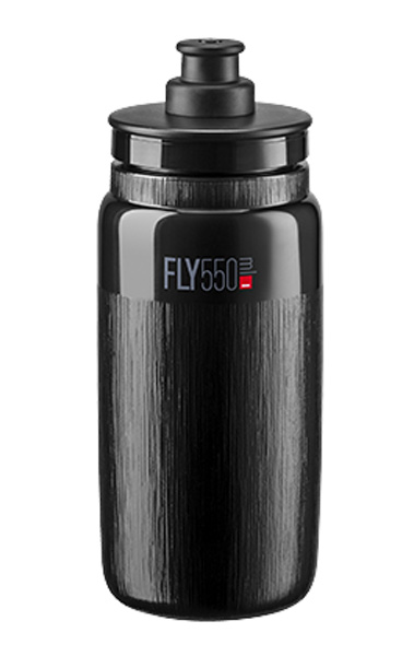 Láhev na kolo ELITE Fly Tex 0,55l Barva: Černá
