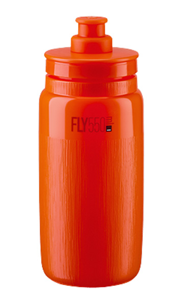 Láhev na kolo ELITE Fly Tex 0,55l Barva: Oranžová