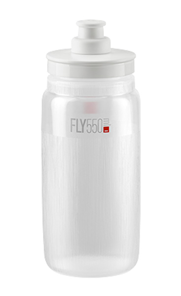 Láhev na kolo ELITE Fly Tex 0,55l Barva: průhledná