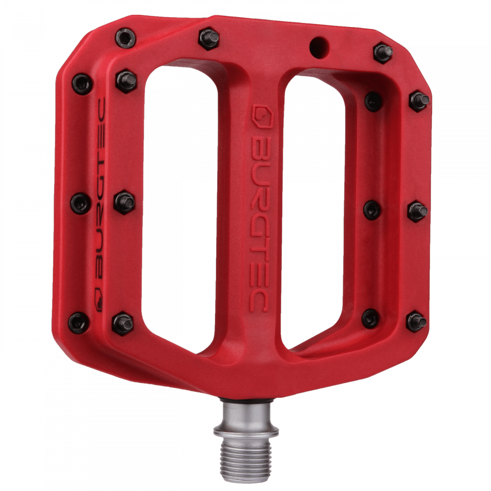 Pedály Burgtec Composite MK4 Barva: Race Red