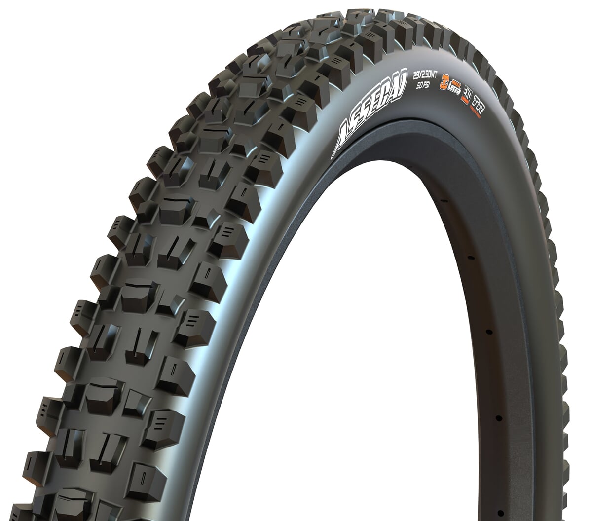 Plášť Maxxis Assegai 29" - drát Směs: Bikepark, Šířka: 2,5" WT, Ochrana: DH casing