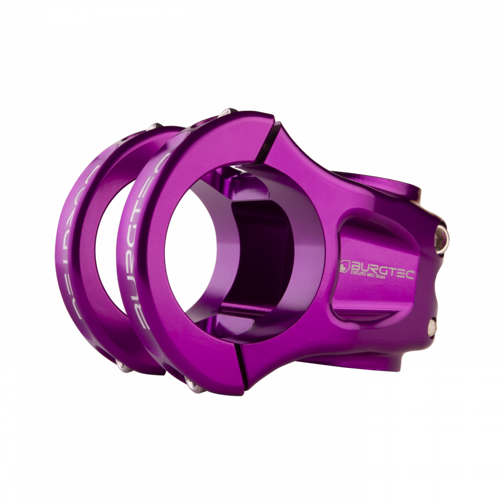 Představec Burgtec Enduro MK3 Barva: Purple Rain, Průměr řídítek: 35, Délka představce: 35