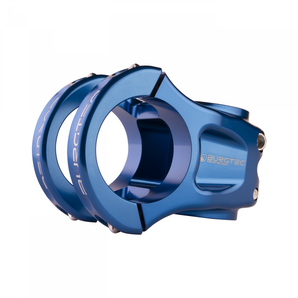 Představec Burgtec Enduro MK3 Barva: Deep Blue, Průměr řídítek: 35, Délka představce: 35