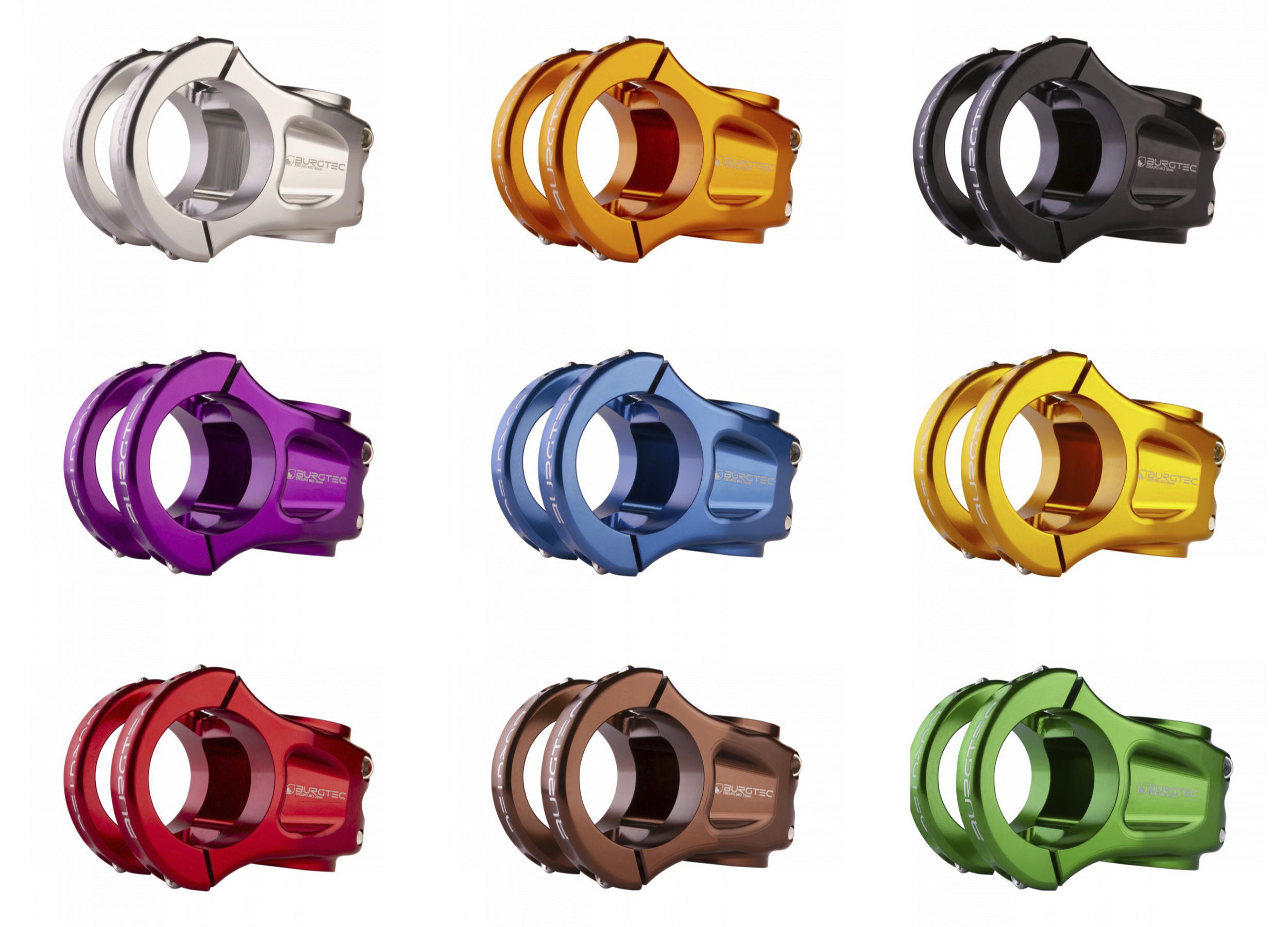 Představec Burgtec Enduro MK3 Barva: Iron Bro Orange, Průměr řídítek: 35, Délka představce: 42.5