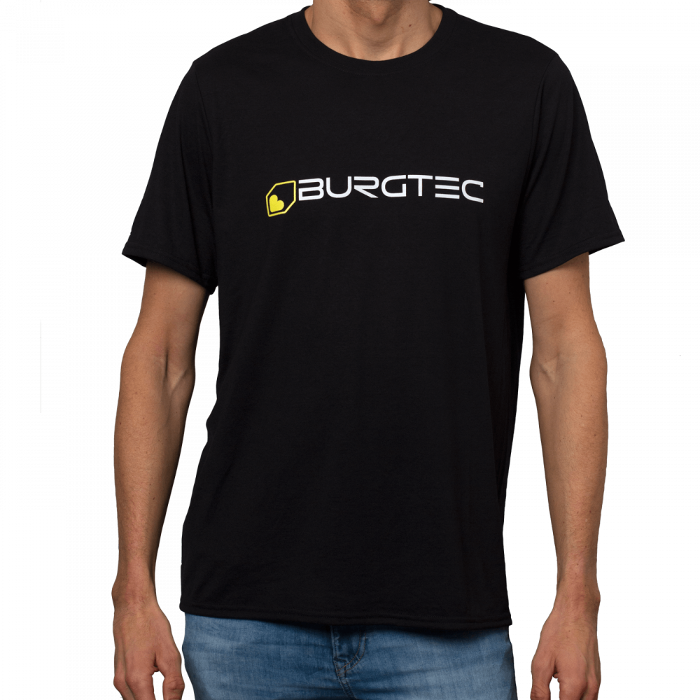 Triko s krátkým rukávem Burgtec Logo Velikost oblečení: 2XL