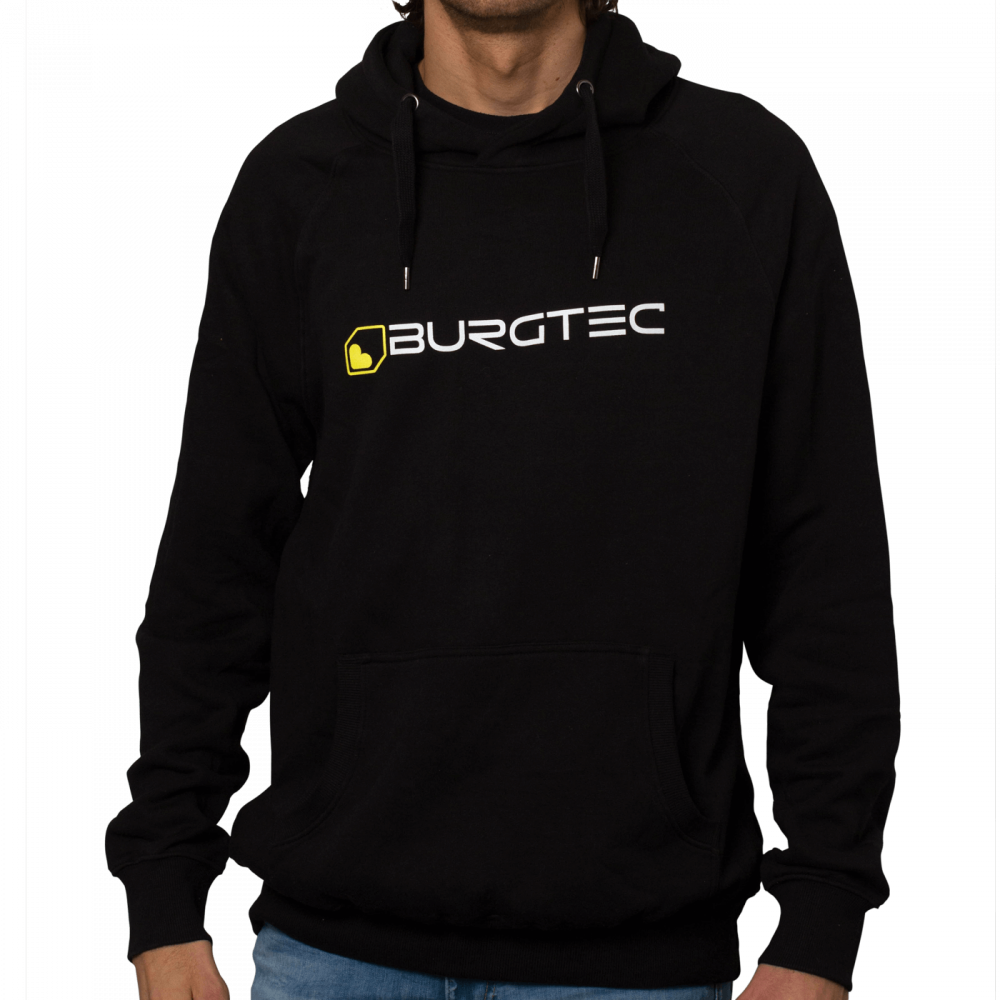 Mikina Burgtec Black Logo Velikost oblečení: S