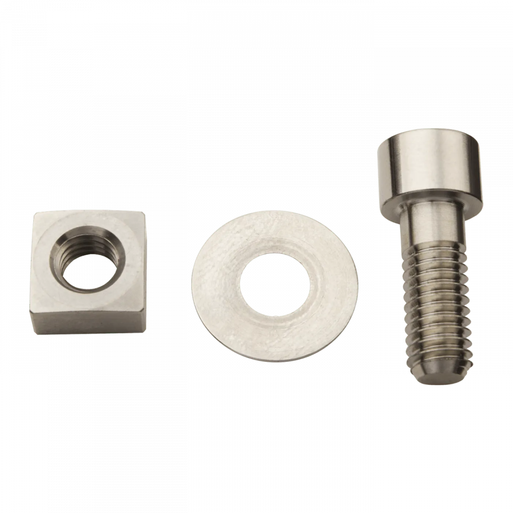Burgtec Šroub k vidlici Fox 36/38 2021+ Fork Axle Titanium Nut and Bolt