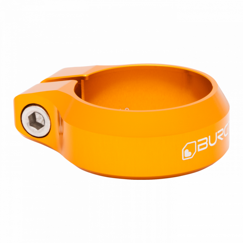 Sedlová objímka Burgtec Barva: Iron Bro Orange, Průměr sedlovky: 38.6mm