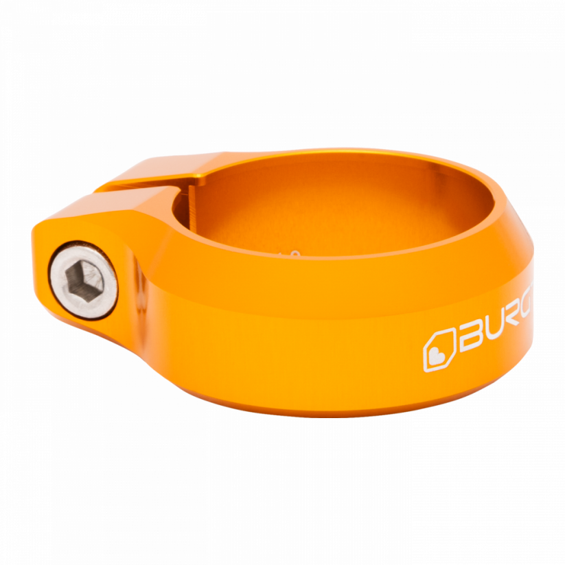 Sedlová objímka BURGTEC Barva: Iron Bro Orange, Průměr sedlovky: 39.7mm