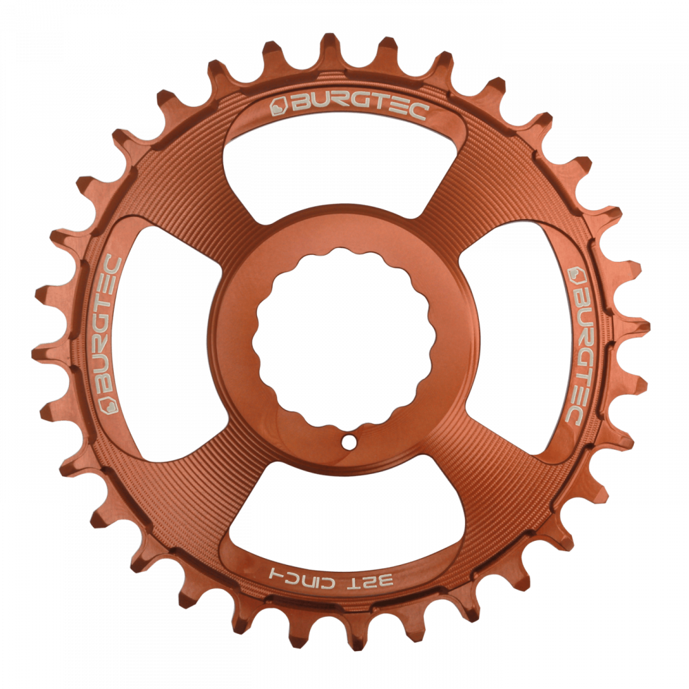 Převodník Burgtec Cinch Thick Thin Barva: Kash Bronze, Velikost převodníku: 34T