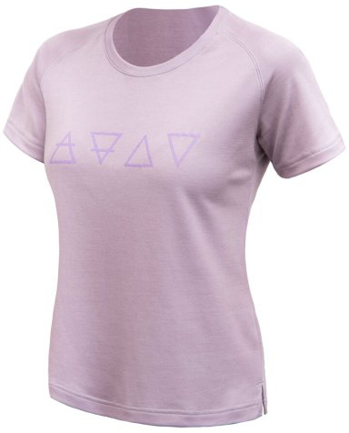 Dámské funkční triko Sensor Merino Blend Elements kr.rukáv - Mystic violet