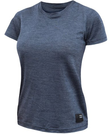 Dámské funkční triko Sensor Merino Lite Traveller kr.rukáv - Mottled blue