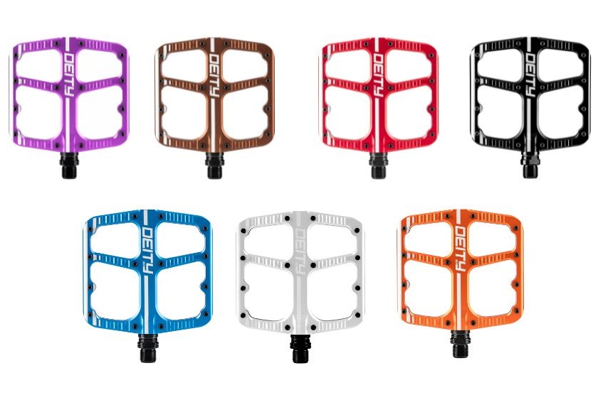 Pedály DEITY FLAT TRAK Barva: Pink