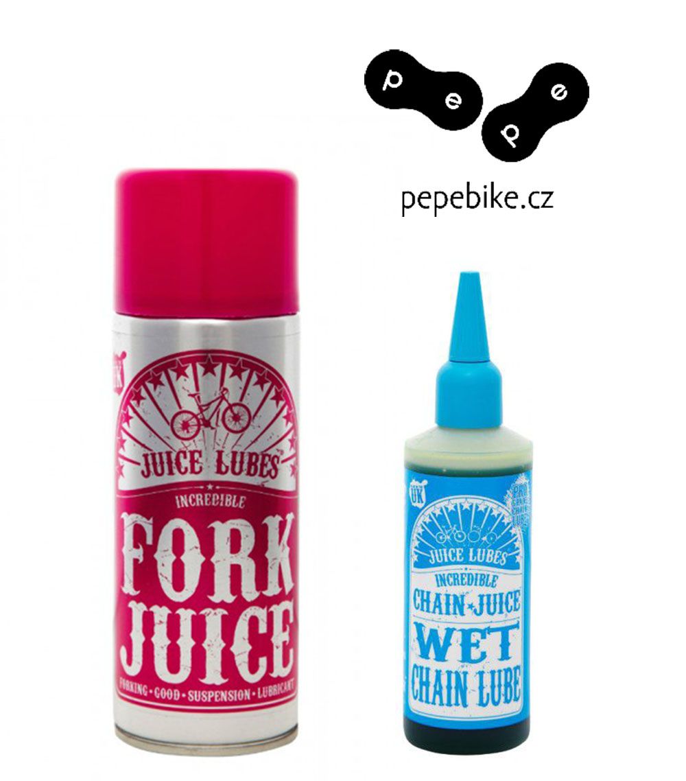 Sada Juice Lubes Fork + Wet - pro vlhké počasí