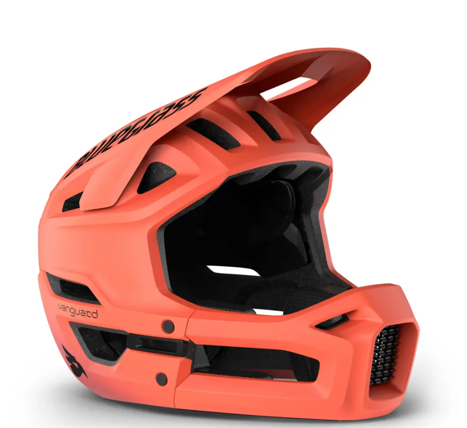 Přilba Bluegrass Vanguard Core MIPS - Coral/Black Velikost: 52/56 cm (S)