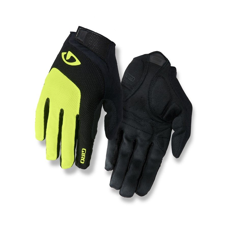 Rukavice GIRO Bravo LF - fluo žluté Varianta: vel. XL