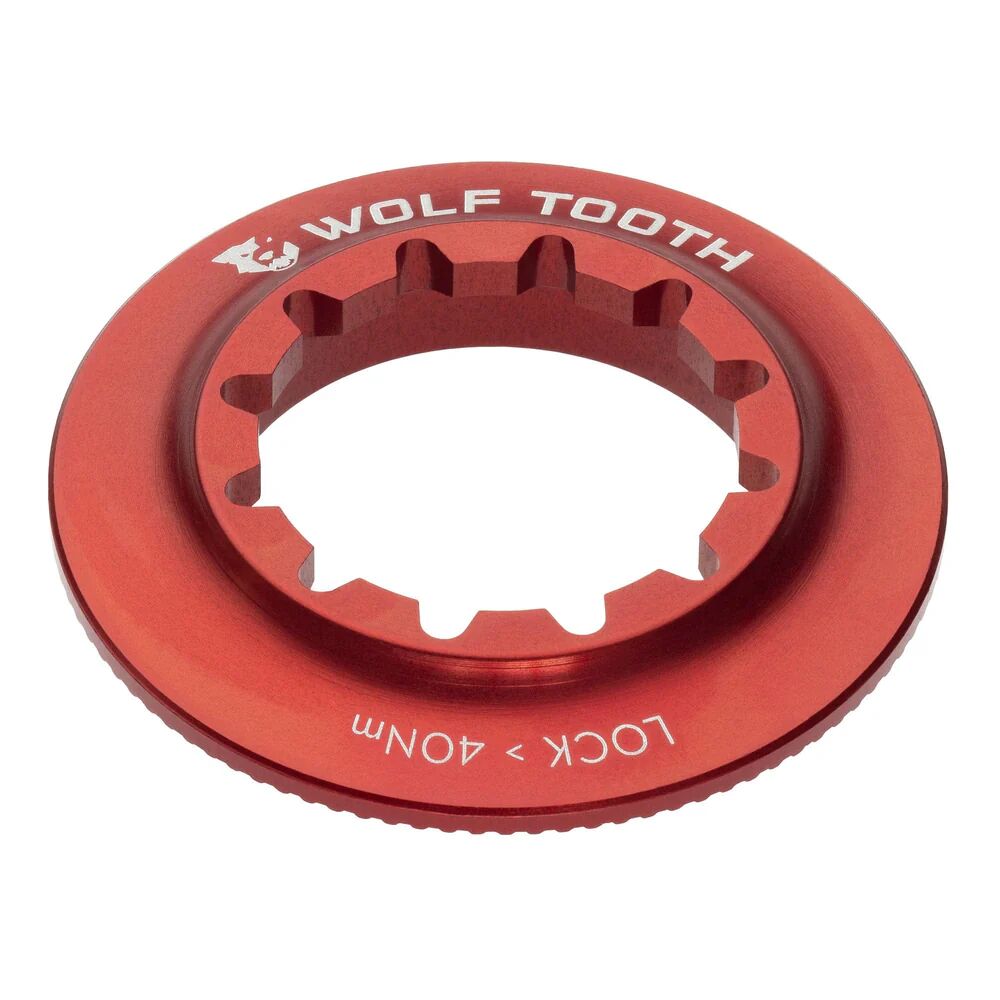 Centerlock matice Wolf Tooth - Vnitřní Barva: Červená