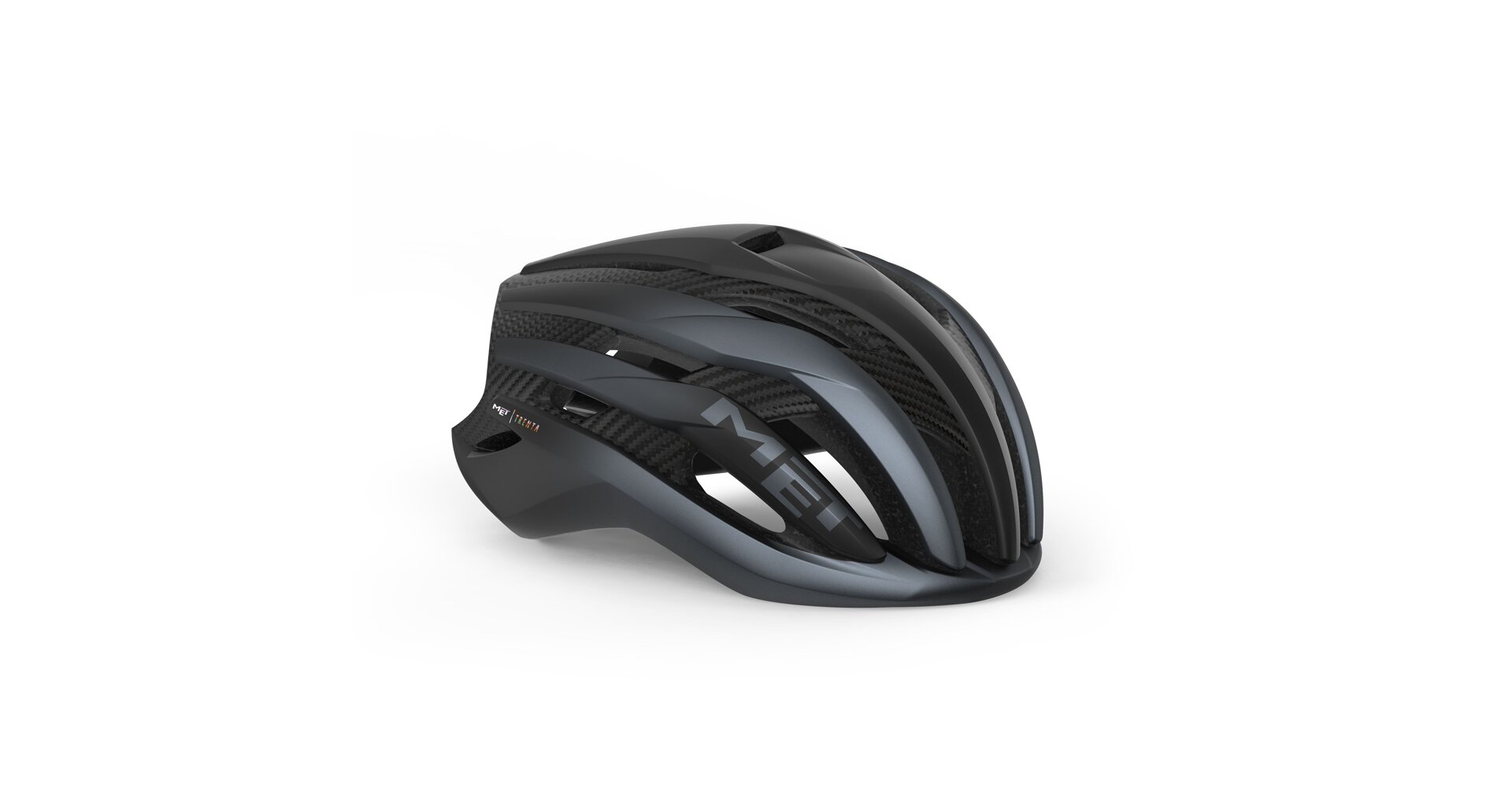Přilba MET Trenta 3K Carbon MIPS Air - Černá Velikost: 52/56 cm (S)
