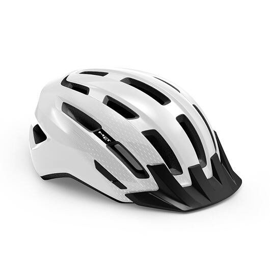 Přilba MET Downtown - Bílá Velikost: 52/58 cm (S/M)