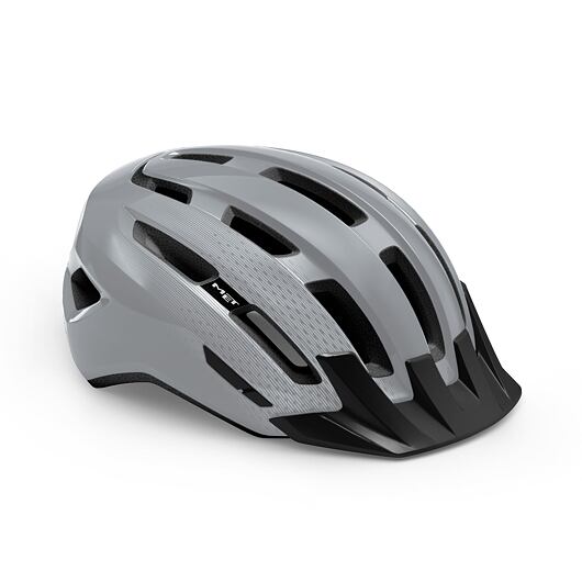 Přilba MET Downtown - Šedá Velikost: 52/58 cm (S/M)