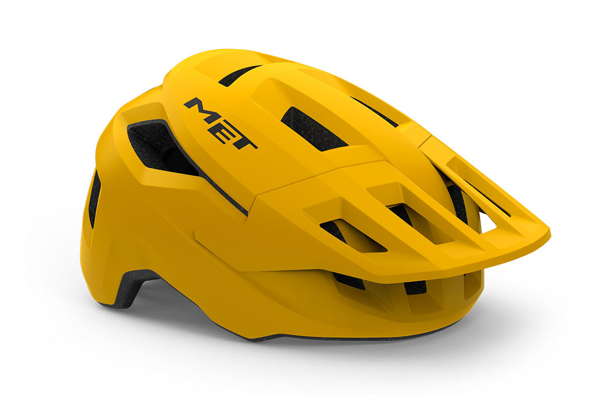 Přilba MET Shelter - Burned yellow Velikost: 52/56 cm (S)