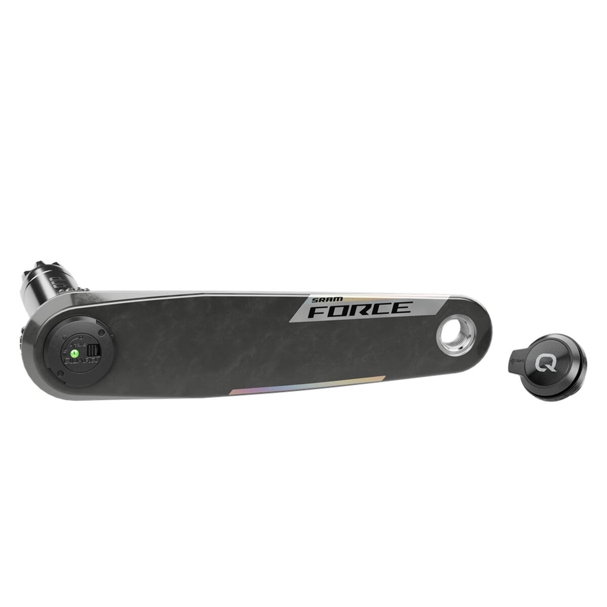 Levá klika s wattmetrem Sram Force E1 XPLR DUB Wide Délka: 160 mm
